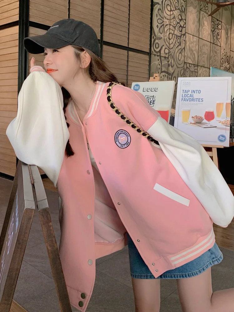 

Бейсбольные куртки унисекс: женские зимние, с пайетками, отложным воротником, в стиле «рыбья кость», для бега, классические, замшевые, эластичные, с меховым воротником, повседневные, ретро