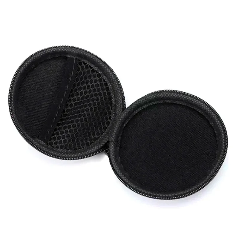 Útil Prático Fone De Ouvido Caso Titular Saco, Acessórios Portáteis Carregando para Headphone, Earbuds Hard Box, Zip Box