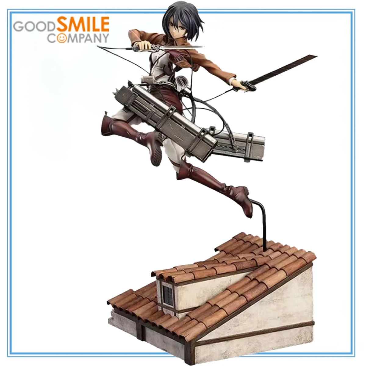 

100% Original in Stock GOOD SMILE COMPANY Shingeki No Kyojin Mikasa Ackerman Anime Figure Collection Series Model Toys