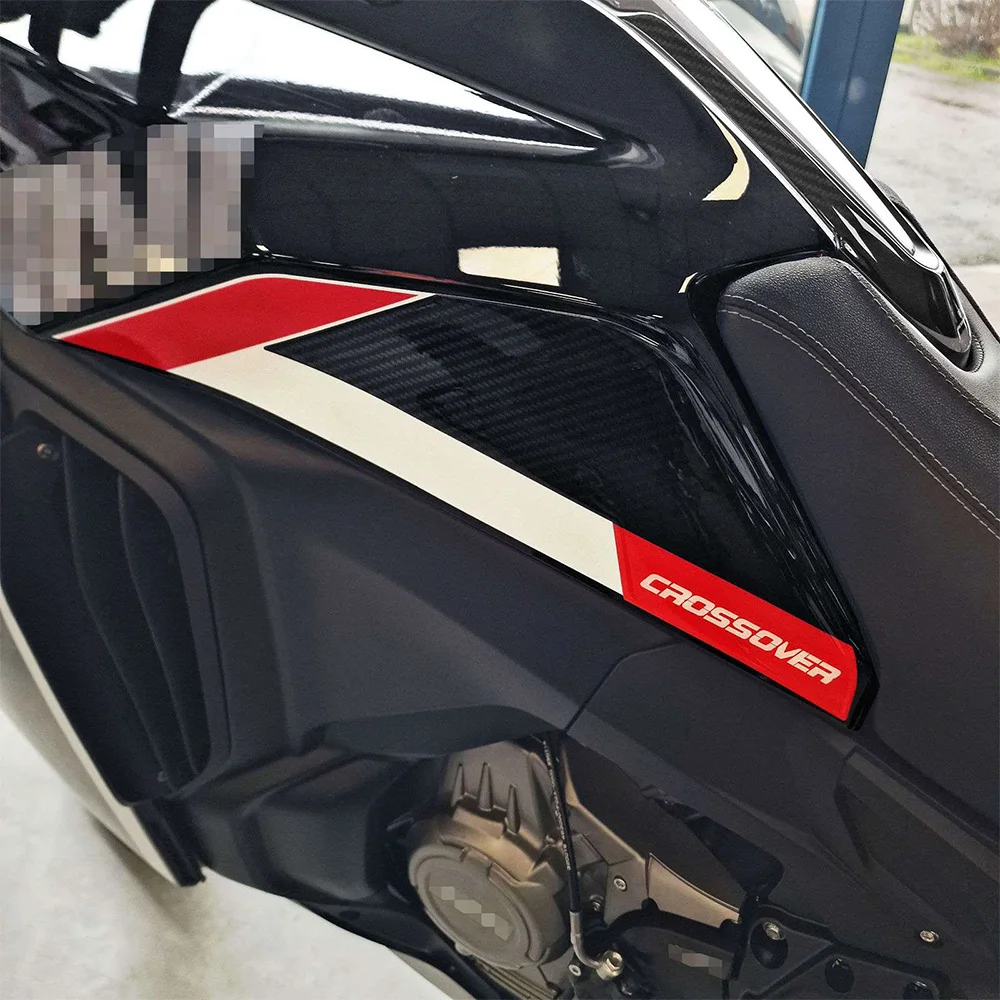 Motorcycle Accessories 3D Resin Pad Kit Side Tank Pad Decal For X-Cape 1200 2026