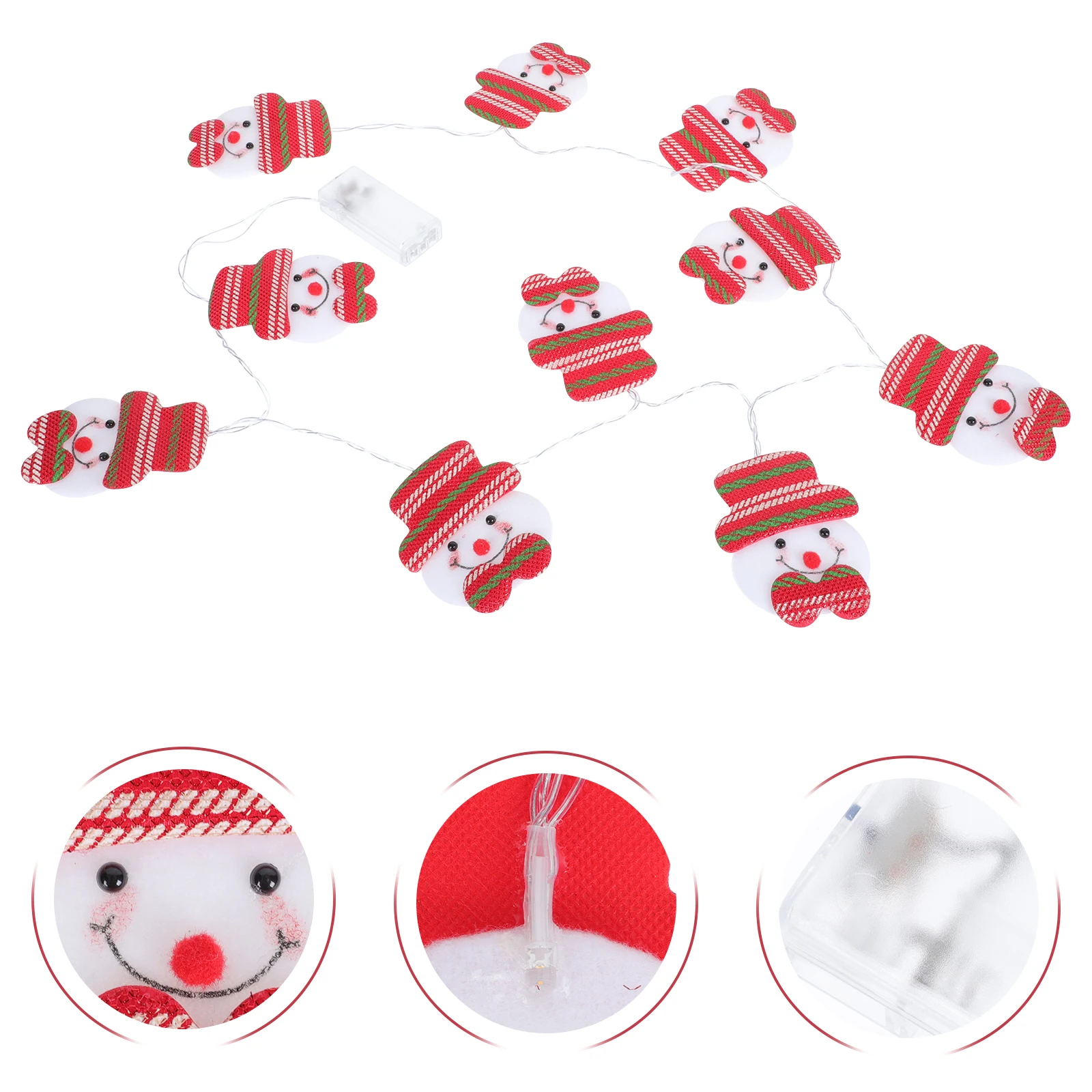 

LED String Christmas Tree Lights Decoration Holiday Decorations Decorate Flannel