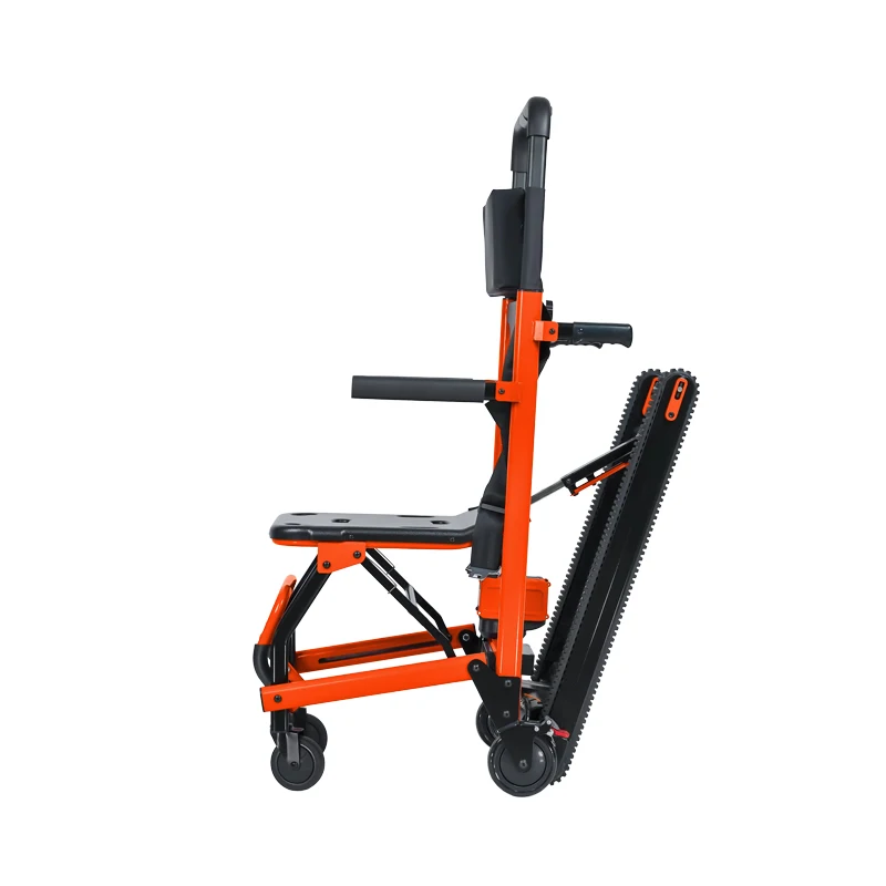 Conquer Electric Stair Climber Wheelchair With Ease Foldable 300lbs Capacity & CE Certification Portable For Disabled & Elderly