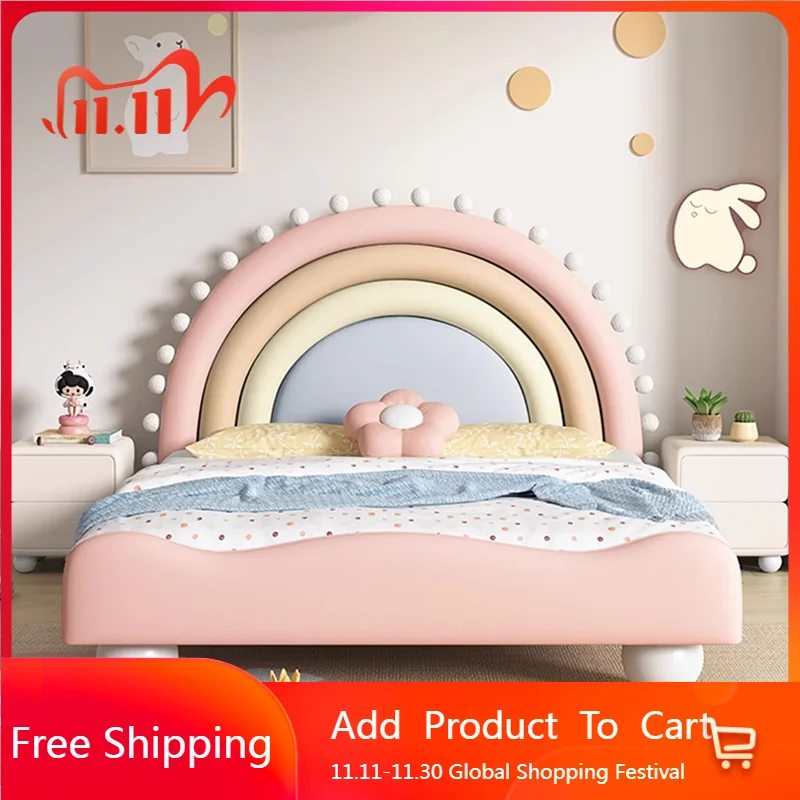 

Portable Princess Bed Sleeping Safe Sun Beauty European Design Bed Double Luxury Bedroom Letto Matrimoniale Trendy Furniture