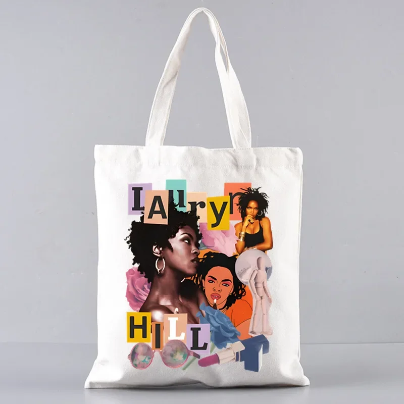 

The Fugees Shopper Bags Shopping Bag Tote Bag Shoulder Bag Canvas Bags Large Capacity College Handbag