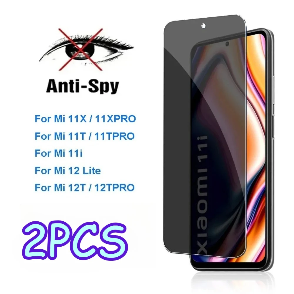 2 Stück Anti-Spy-Schutz aus gehärtetem Glas für Xiaomi Redmi 15 15C 14 14C 13 13C Displayschutzfolien für Redmi Note 14 13 12 Pro Plus