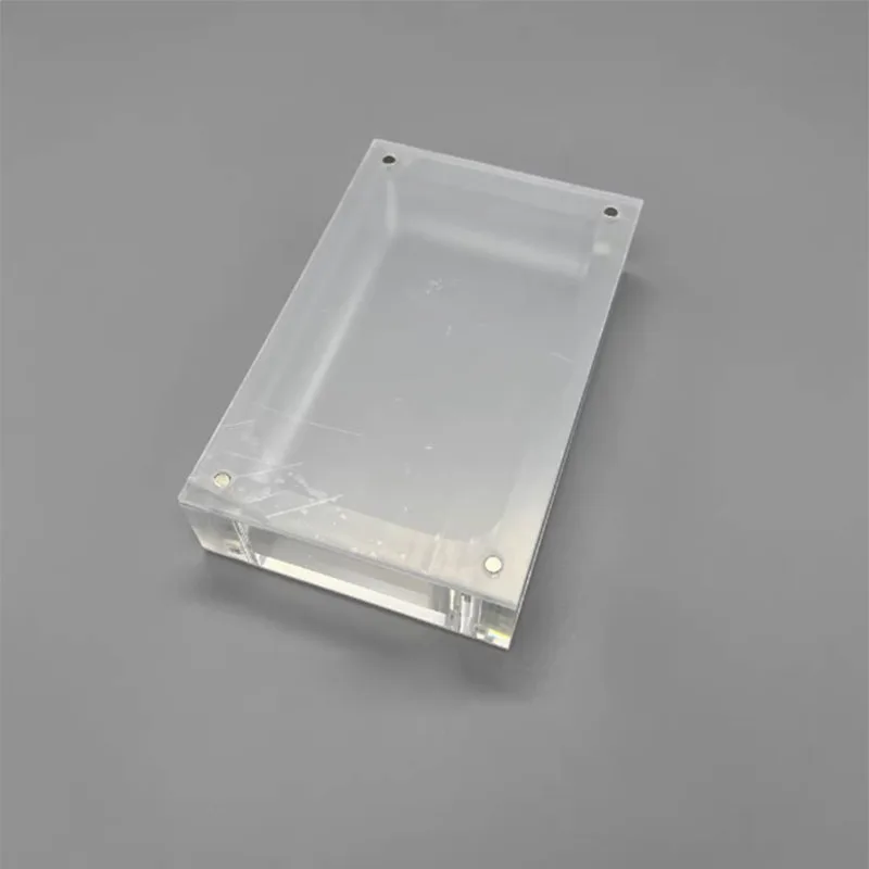 Transparent Acrylic magnetic display storage box For Game Boy LIGHT GBL game console