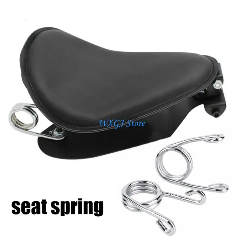 

37JE Motorcycle Saddles Seats Mounting Spring Hardware Universally Seats Springs Accessory 3'' Spring Set