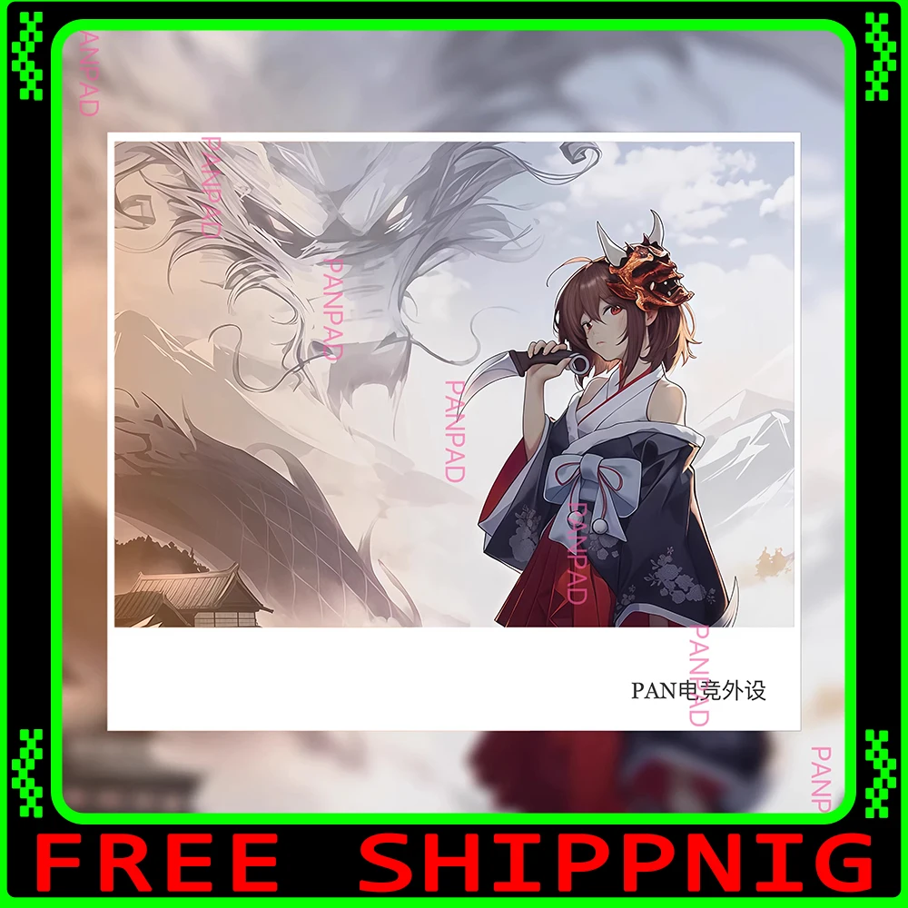 

PAN Esports YUKIAIM Glass Mousepad Smooth and Speed FPS Mouse Pad FPS Duplicate Yuki Aim Yuki Pad Oni 2.0 For TTK APEX CSGO PC