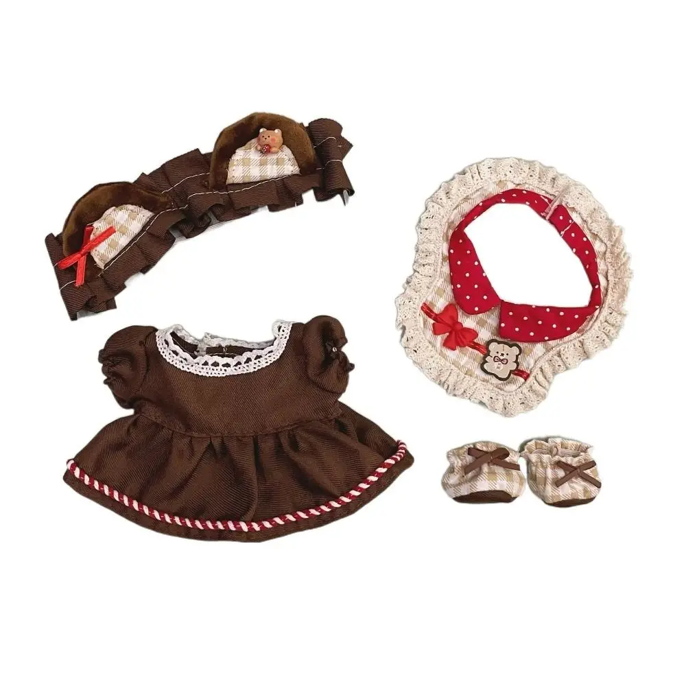 

Милый комплект одежды для куклы из хлопка 20 см, BJD OB11, мини-юбка принцессы, аксессуары для кукол, подарок, аксессуары для кукол, плюшевая игрушка