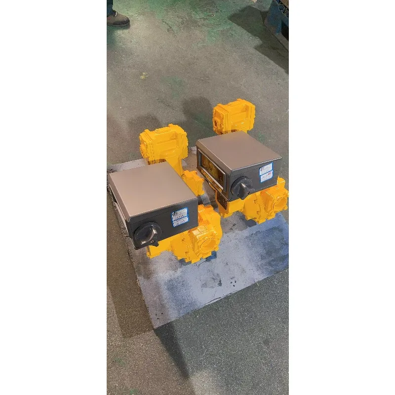 Liquid Flow Meter Oil Flow Meter Positive Displacement D Flow Meter For Gas Station