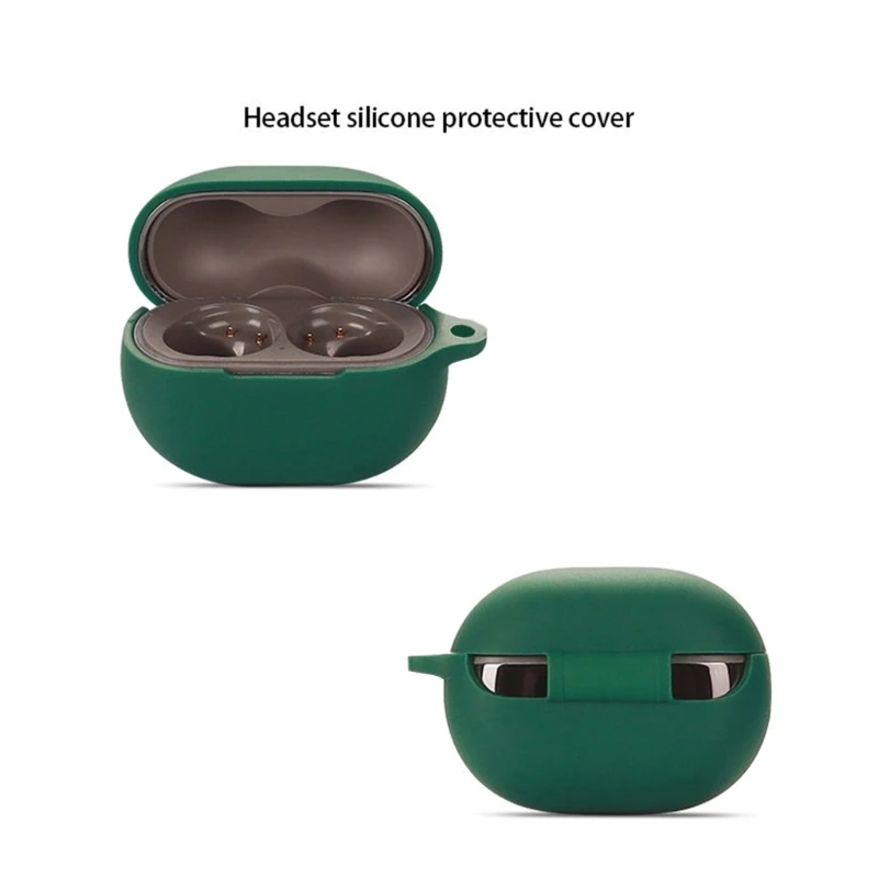 Earset Shockproof-Housing Skin-friendly Cover for SoundPEATS Engine 4 Washable Shell-Protector Non-slip Impact-resistant