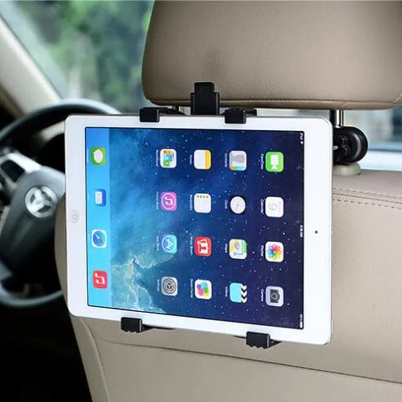 Universal 7-11 Inch Car Seat Holder Bracket For Ipad Adjustable Car Seat Back Bracket Headrest Mount Stand Accessories