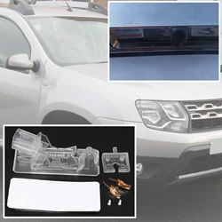 Rear View Camera Bracket Mount License Case Plate Housing For Renault Dacia Duster HS Nissan Terrano 2009 2010 2011 2012 - 2018