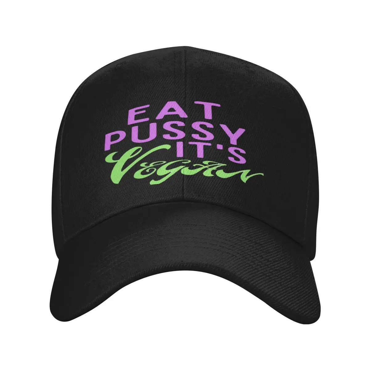 Eat Pussy Its Vegan Hats Men's Hats Cap For Women Men's Baseball Cap Man Hat Baseball Cap