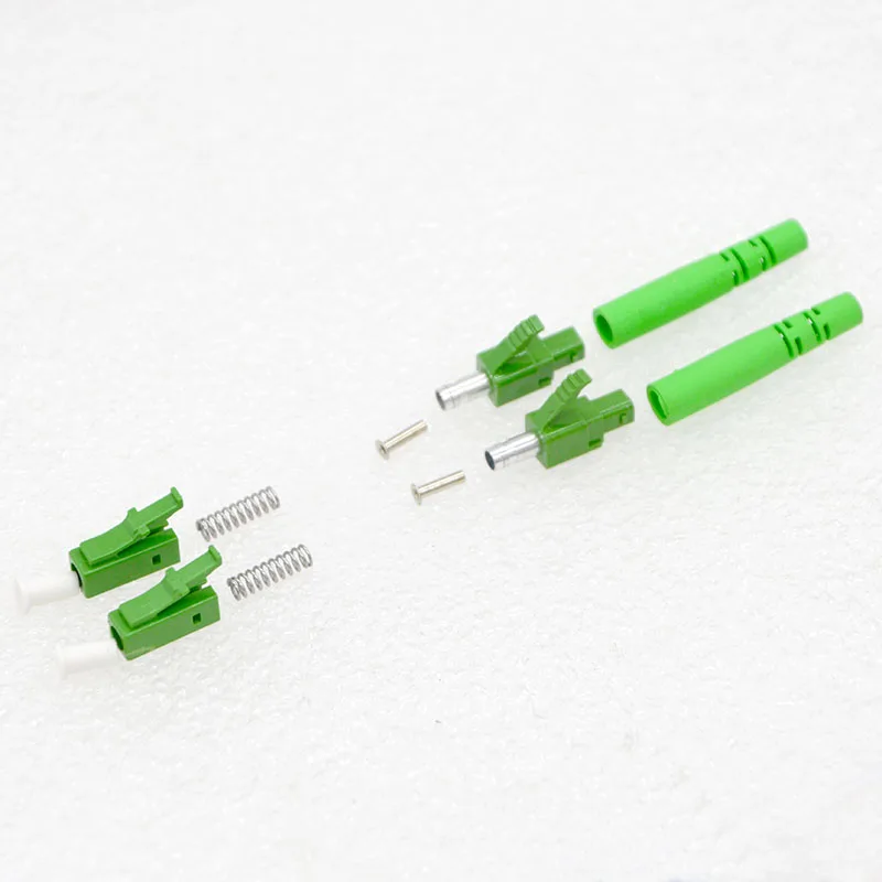 

1000pcs New LC 3.0 Single Mode Multimode Fiber Optical Jumper Parts Optical Fiber Accessories Connector Free Shipping To Brazil