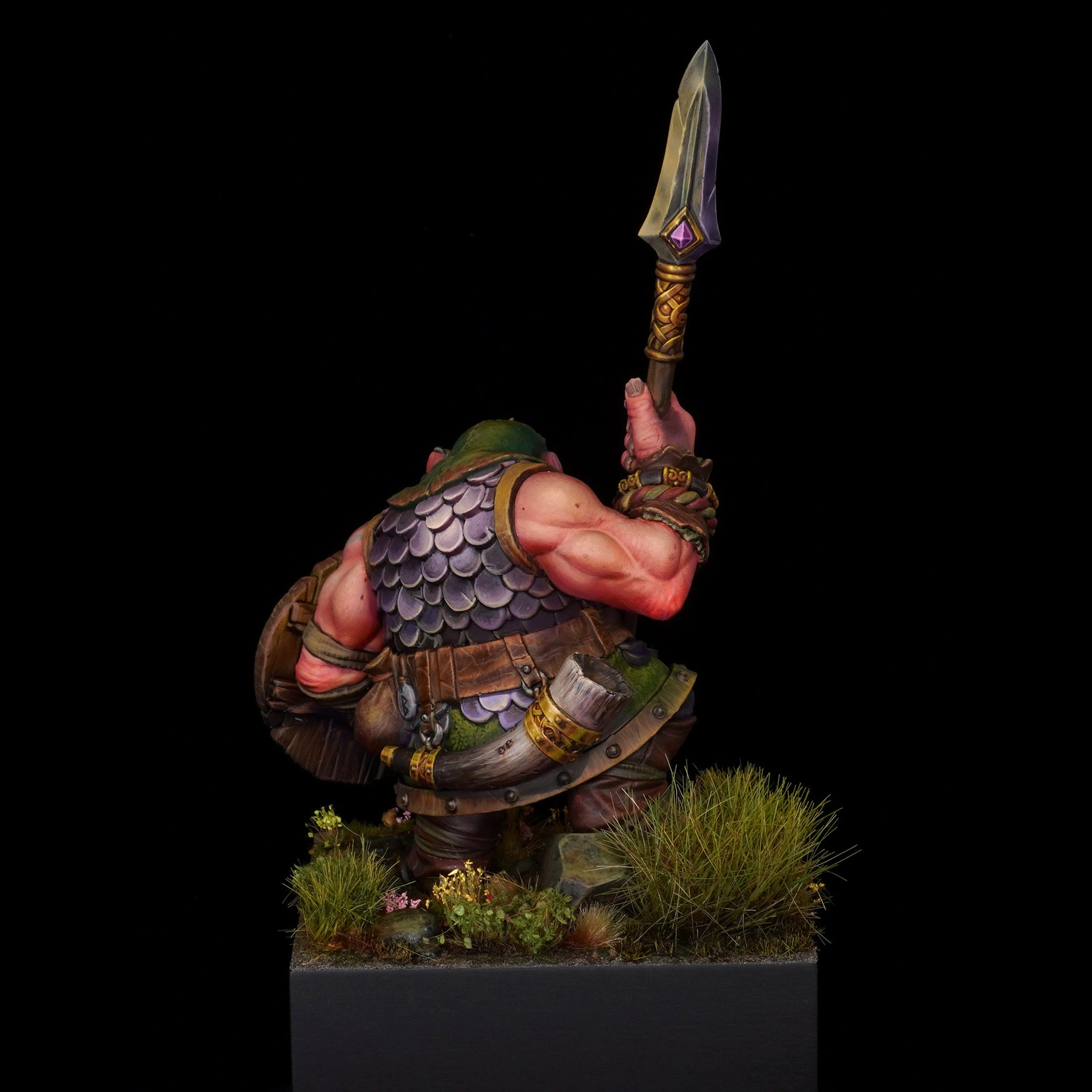 GK Q1-1 flesh color resin Uncolored and unassembled mold figure model ornament