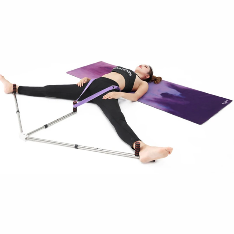 3-Bar-Beinstrecker, verstellbare geteilte Dehnmaschine, Edelstahl, für Zuhause, Yoga, Tanz, Übung, Flexibilität, Trainingsgeräte – Detail 13