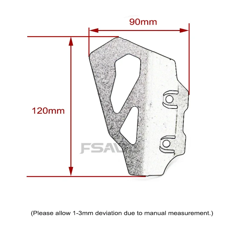 For BMW R NINE T R nineT Urban G / S 2014-2023 2022 Motorcycle Rear Brake Master Cylinder Guard Brake Pump Cover Guard Protector