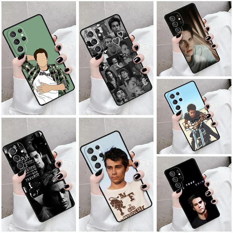 Phone Case For Samsung Galaxy S24 S23 S21fe S22 Ultra Plus Note 10 20 S8 S9 S10 Cover Dylan O'Brien Teen Wolf