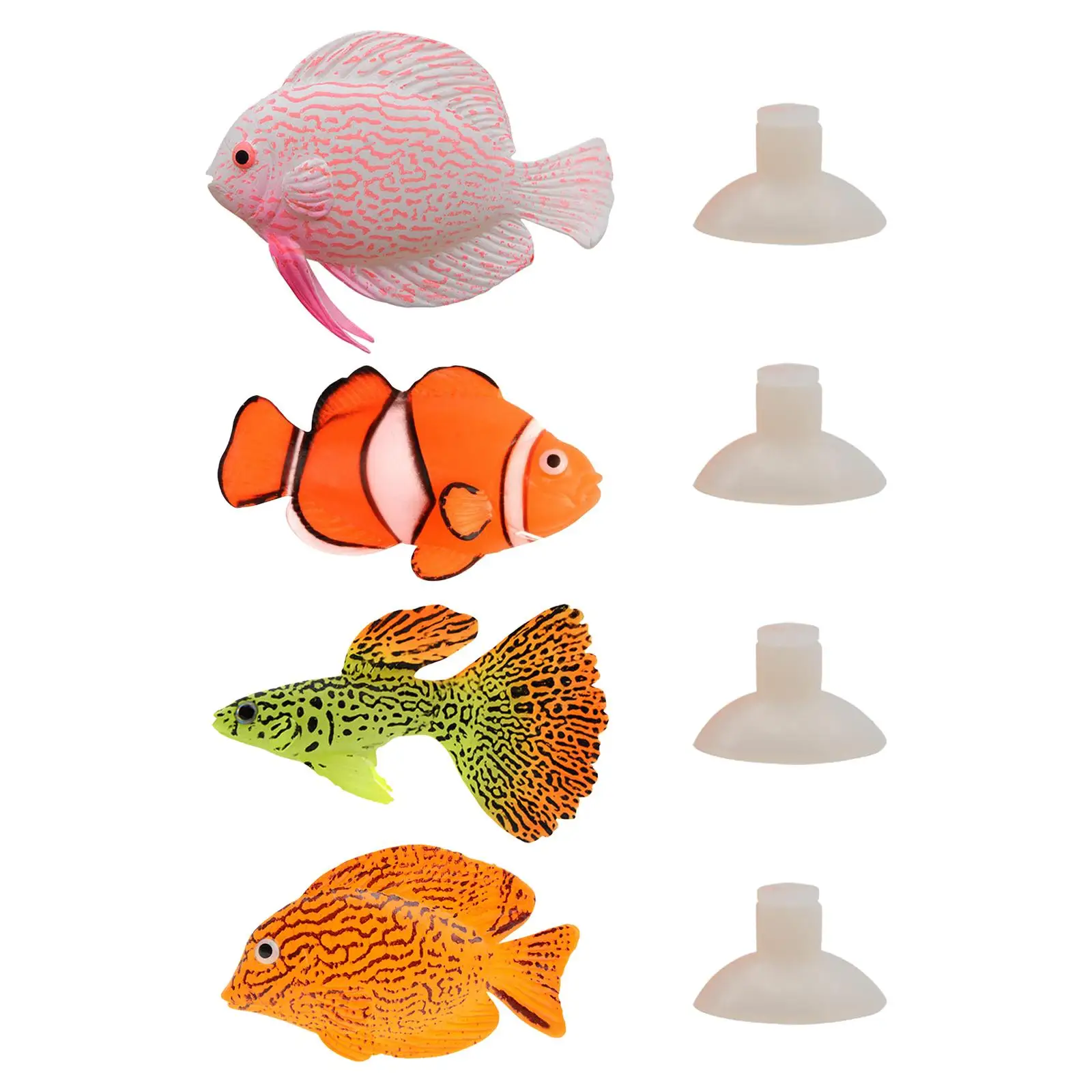 Aquarium Fish Decor Floating Artificial Fish Decorate for Aquarium Fish Tank Terrarium Decoration Aquarium Landscape Decoration