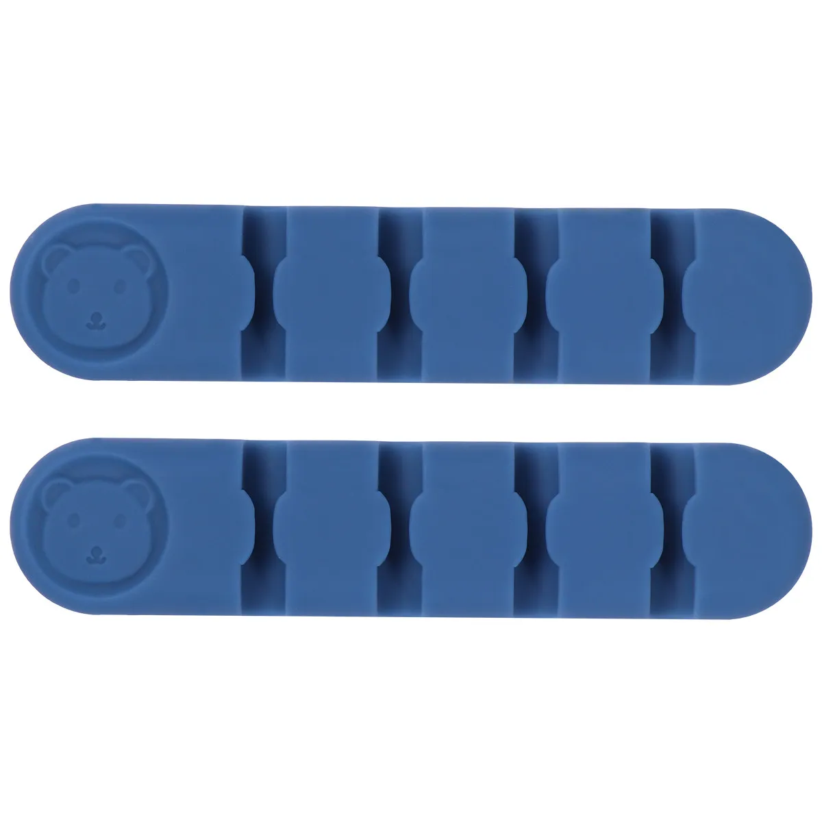 

2Pcs Data Cable Organizer Self Adhesive Cord Clips for Desk Cable Management Wire Cord Holder USB Audio Headphone Tidy