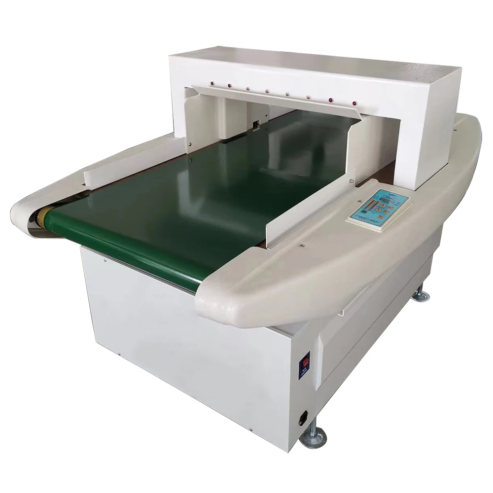 High Precision Metal Conveyor Belt Detector Automatic Detecting Broken Needles for Garment and Fabric Industrial Clothes Shoes