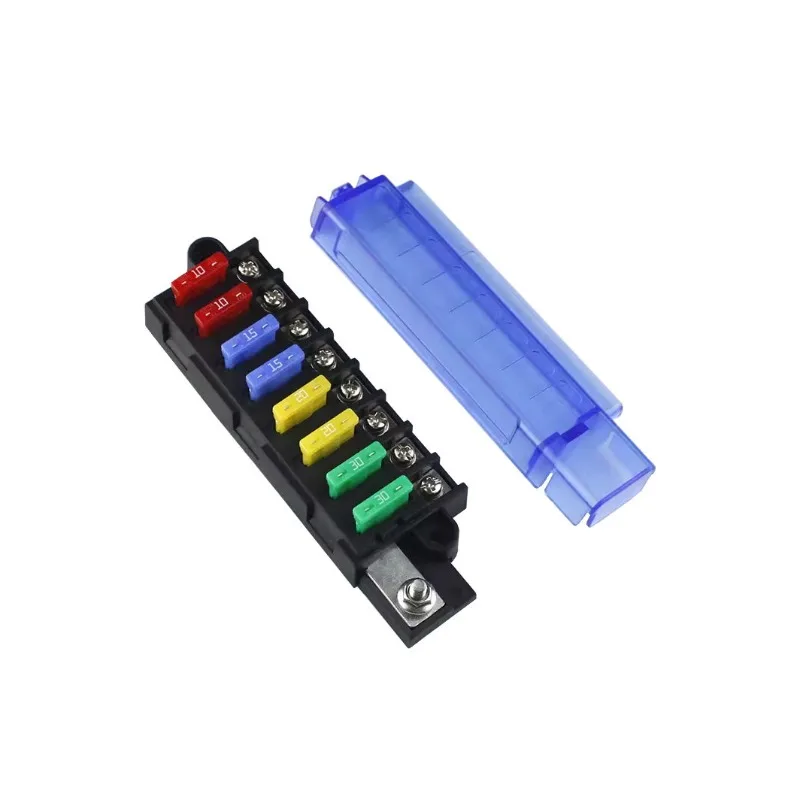 Car Fuse Seat Box, RV Refit Accessories Fuse Circuit Protection Ship