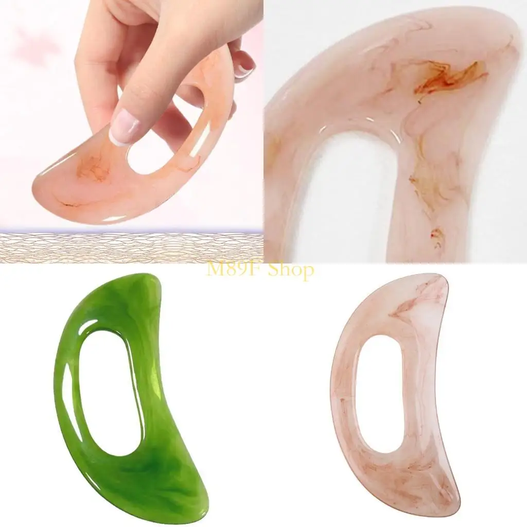 

M89F Gua Sha Massage Tool with Handle Lymphatic Drainage Massager Scraping Board