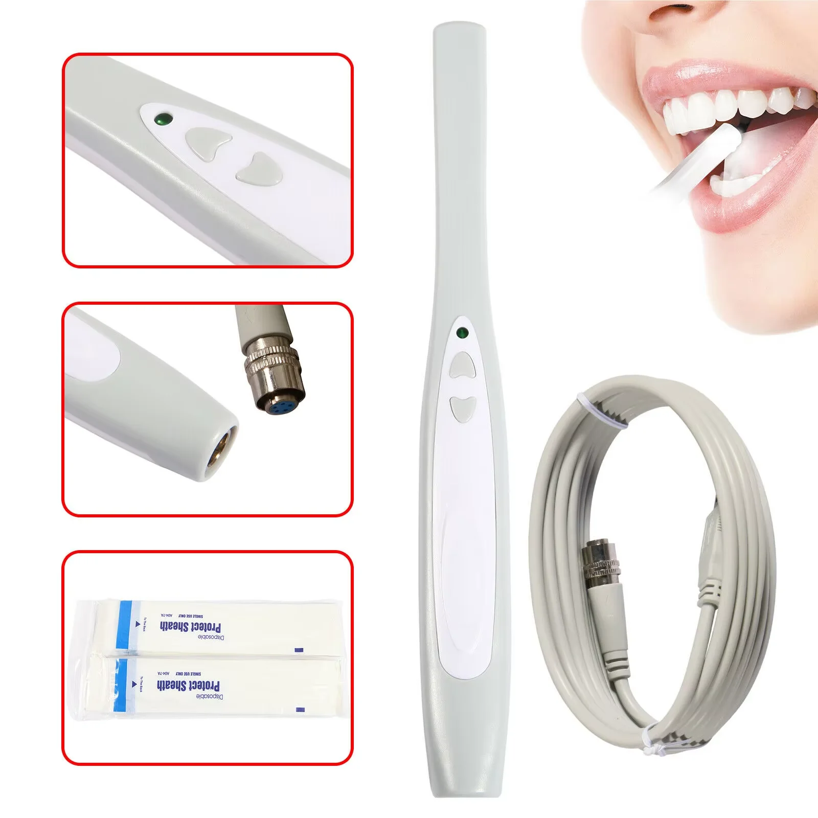 New Dental Intraoral Camera USB Digital Imaging Intra Oral HD Camera Mega Pixel
