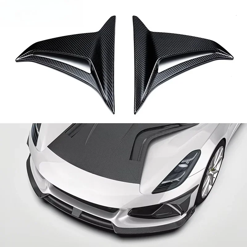 

Paktechz Dry Carbon Fiber Body Kit Front Canards for Lotus Emira