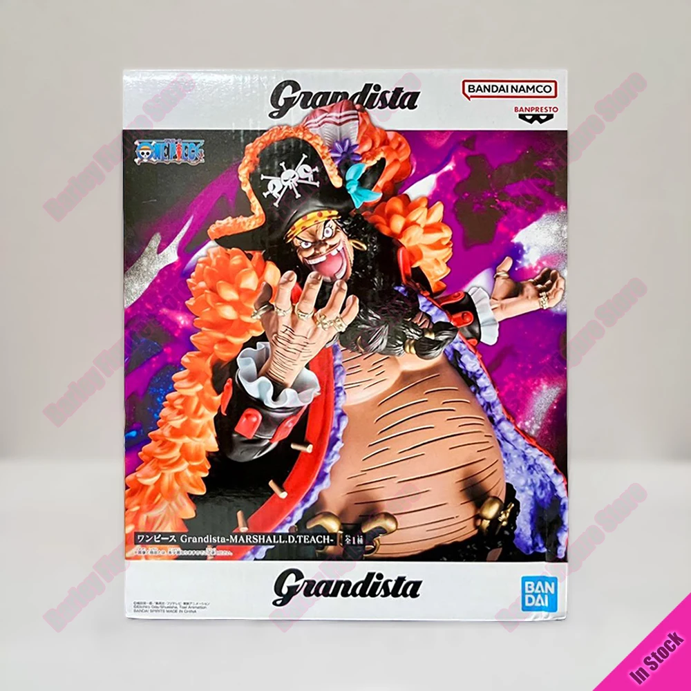 Official Banpresto Grandista One Piece Blackbeard Anime Action