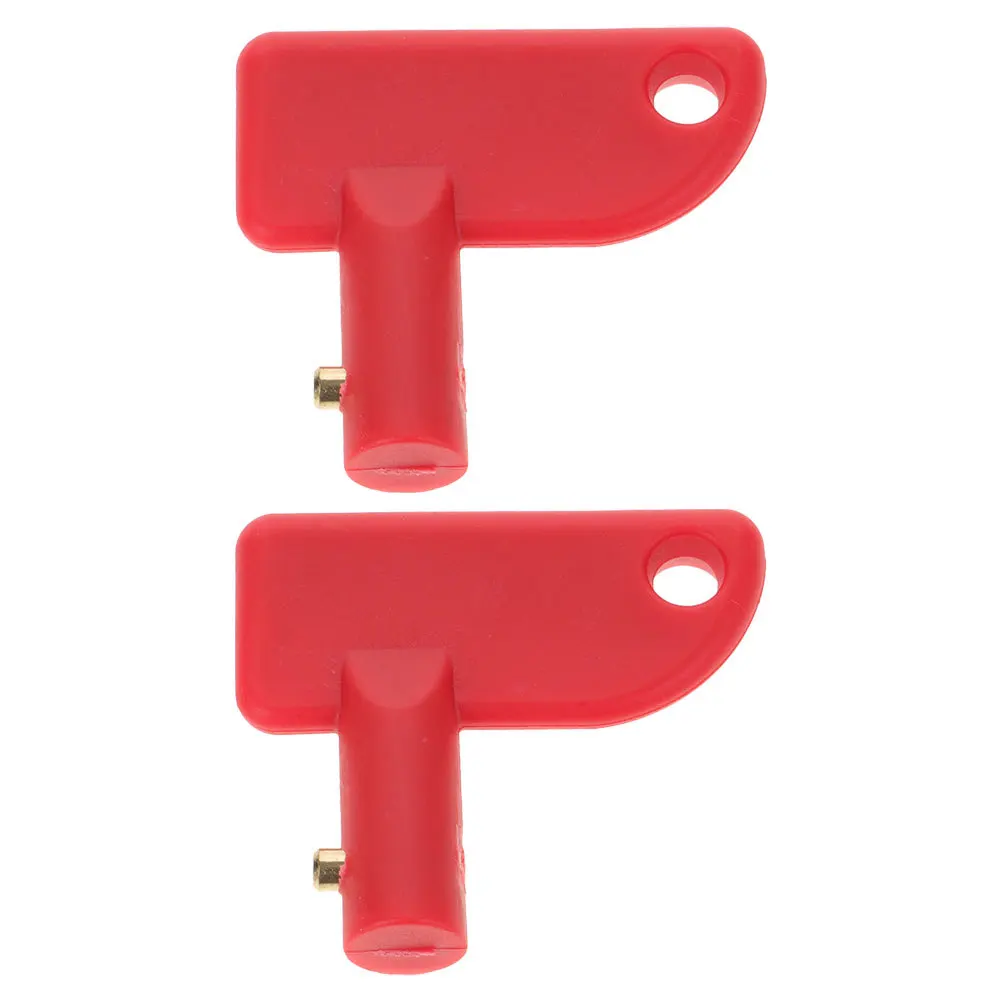

2pcs Car Disconnect Switch Handle Plastic Shutoff System Part For Emergency Power Cutoff Prevents Drain Extends Life