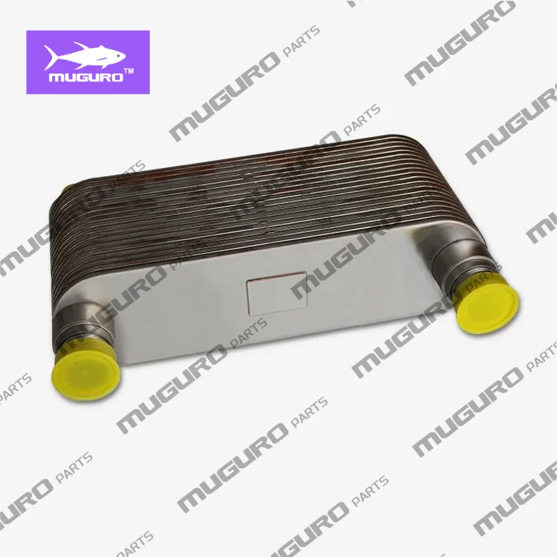 High Quality Aluminum 19 Plates Oil Cooler 3635074 3627295 3177235 CCEC Machinery K19 K38 Diesel Engine Cooler Core in Stock