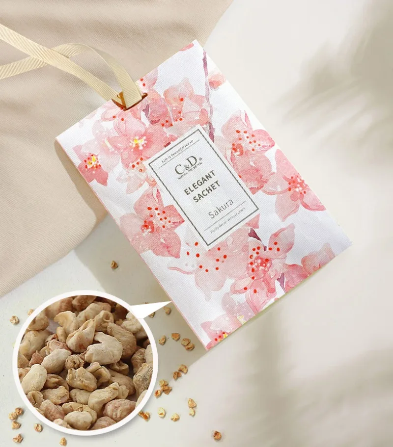 

Flower-scented Scented Bag Wardrobe, Long-lasting Aroma, Car-specific Scented Bag Wardrobe, Bedroom Room Deodorization