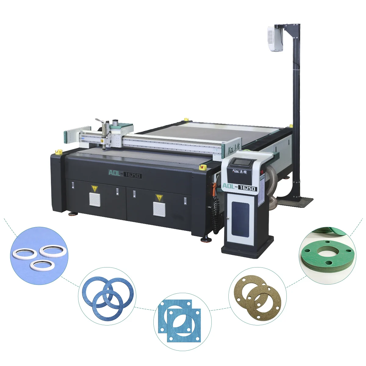 AOL CNC Digital Flatbed Gasket Manufacturing Making Machine AOL-1625