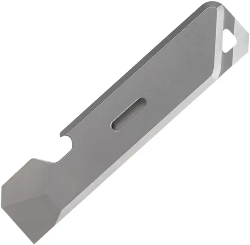 

Titanium Pry Bar with Bottle Opener Function Compact Portable Multifunction Tool