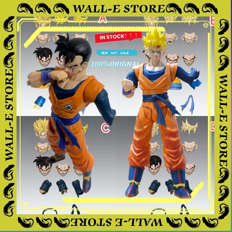 

In Stock New N&T NT SHF Dragon Ball Z Future Son Gohan SSJ Super Saiyan 3.0 Kong Head Sculpt Accessory Pack Anime Action Figure
