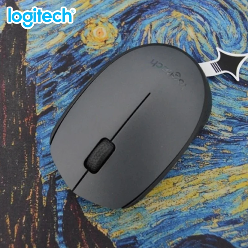

Беспроводная офисная мышь Logitech M170 корпоративного класса, симетрическая домашняя деловая мышь с беспроводным приемником 2,4G