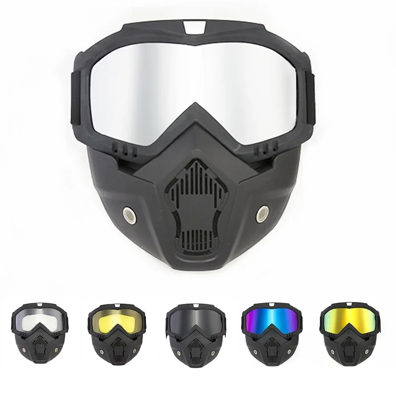 Motorcycle Windproof Mask Goggle HD Outdoor Sport Glasses Eyewear Riding Motocross Summer UV Protection Sunglasses