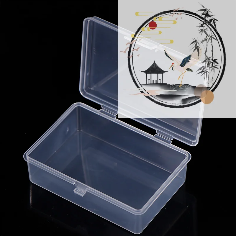 

Маленькие полупрозрачные пластиковые футляры для карточек, папка, матовая откидная шкатулка для драгоценностей, аксессуары для хранения, упаковочные коробки