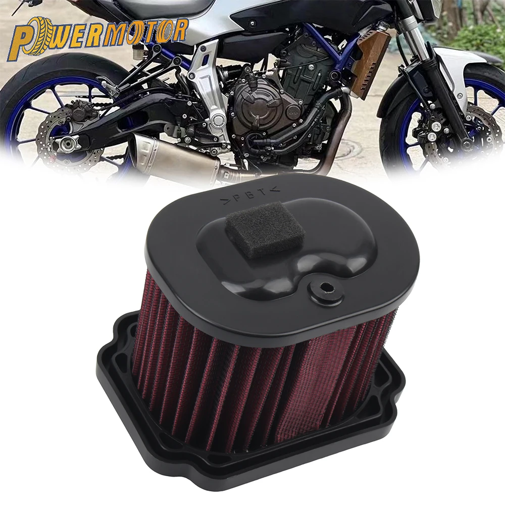 Motorrad Ersetzen Zubehör Luftfilter Straße Motor Für Yamaha MT07 FZ07 XSR700 Tracer 700 MTT690 Tenere 700