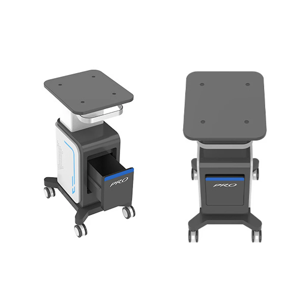 

Pure White Black Beauty Spa Salon Equipment Shell Hardware Ironware Metal Trolley Carts with Drawers
