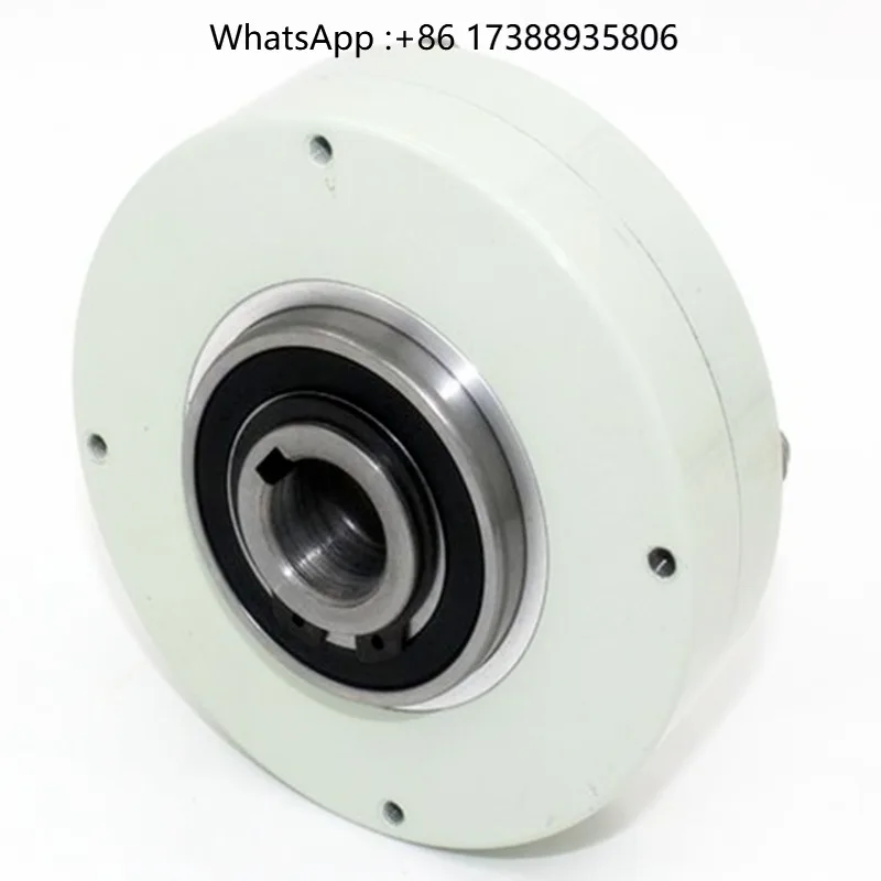 ZKX020AA Electromagnetic Hollow-Shaft Magnetic Powder Brake 24V 200Nm Gear Gearbox Motor Pump Cable Weaving Bagging Machinery