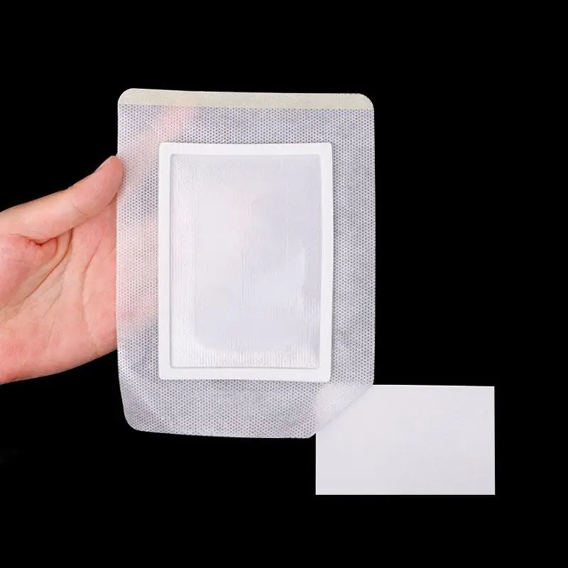 

50 Pcs Disposable Plaster Air Permeable Belly Button Stickers Fabric Patches For Comfort Navel Adhesive Body Blank Plaster Patch