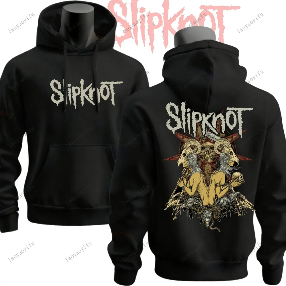Men's New Style S-Slipknots Music Logo Metal Rock Band Women Men Hoodie Sweatshirts Novelty Trend Clothes Hoody Winter Pullovers