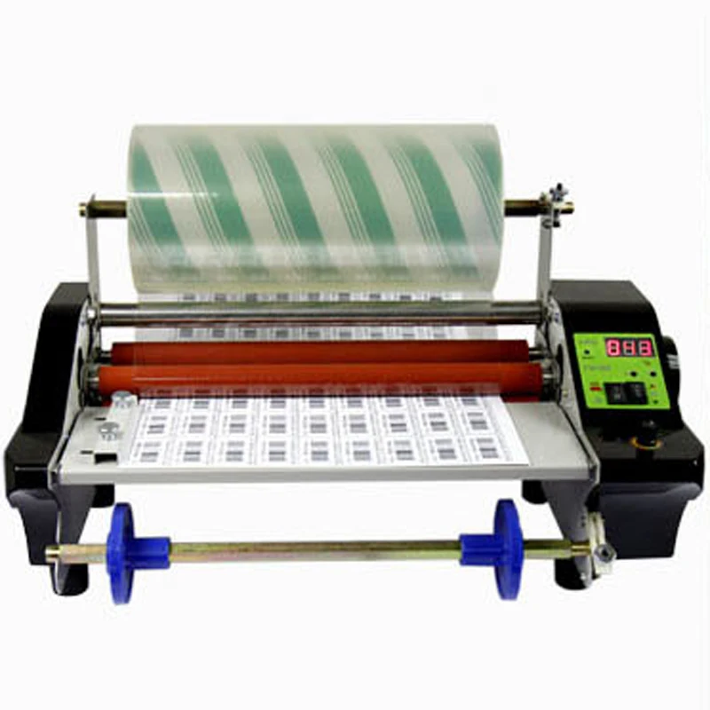 FM-360S Laminating Machine Single-sided Hot Lamination Self-adhesive Crystal Label Cold Lamination Photo Book Laminating Machine