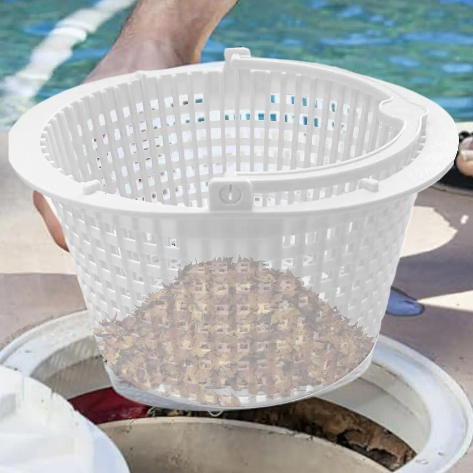 

Pool Leaf skimmer Basket to remove leaves and debris swimming Pool Cleaning Skimmer Filter Basket For Pond Pool