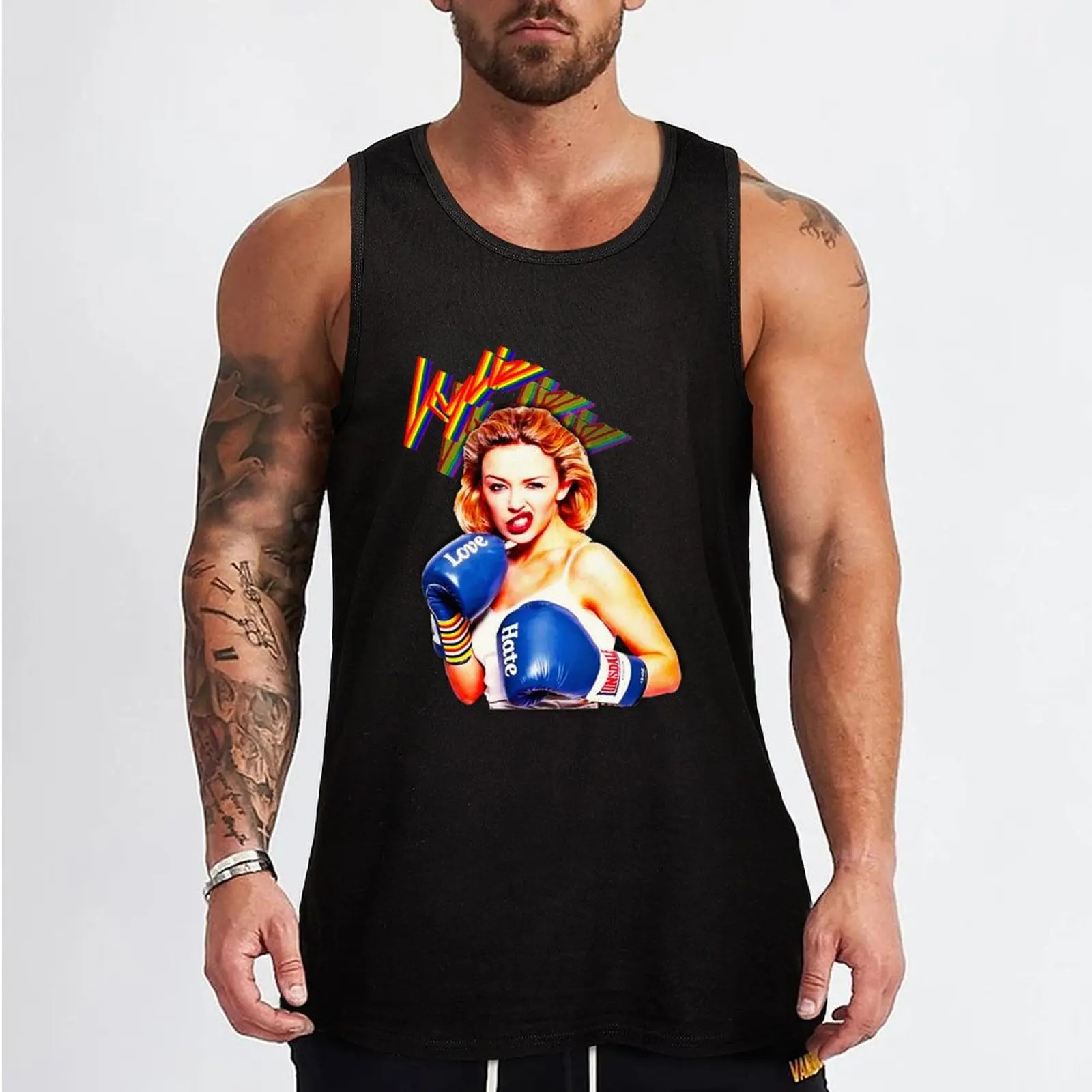 Creative The Role Loved By Everyone Interesting Boxing Kylie Minogue Gift For Fans Tank Top summer