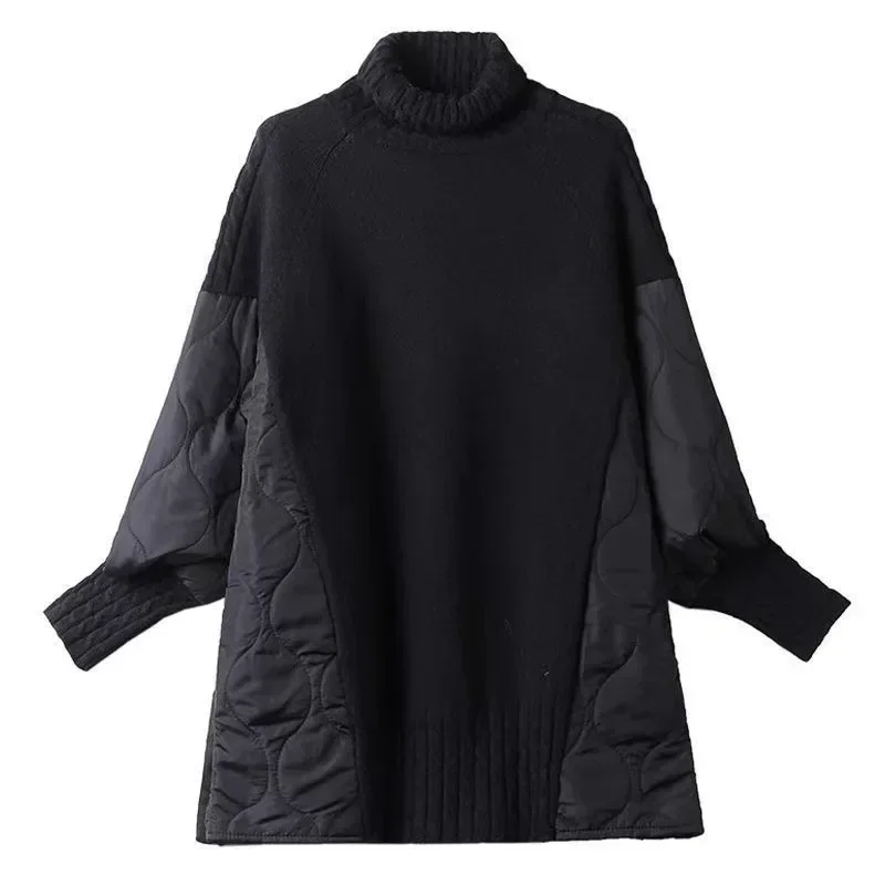 Ladies Sweater Autumn Winter New Casual Long Sleeve Turtleneck Knit Sweaters Tops Korean Fashion Loose Women\'s Sweater Pullovers