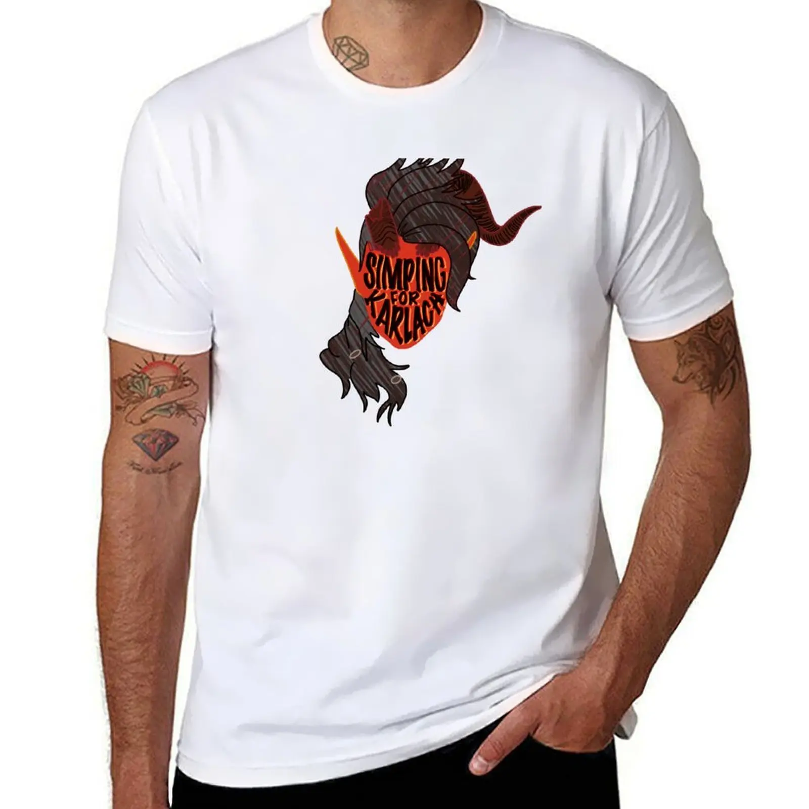 

Simping for Karlach T-Shirt t shirt personalised man t shirt cotton high quality man t shirt designer T-Shirt